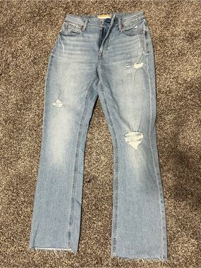 Maurices Light Blue Distressed Women’s Jeans